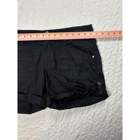 INC International Concepts Black Chino Y2K 4” inseam shorts size 4 - Picture 5 of 7